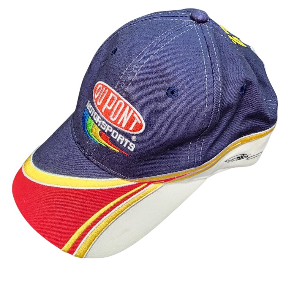 Vintage Jeff Gordon #24 Dupont Motorsports Baseball Cap Hat NASCAR